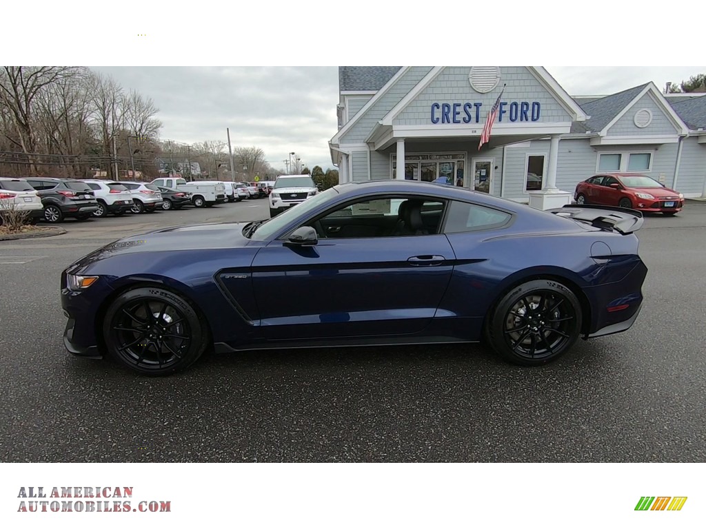 2020 Mustang Shelby GT350 - Kona Blue / GT350 Ebony w/Miko Suede Inserts photo #4