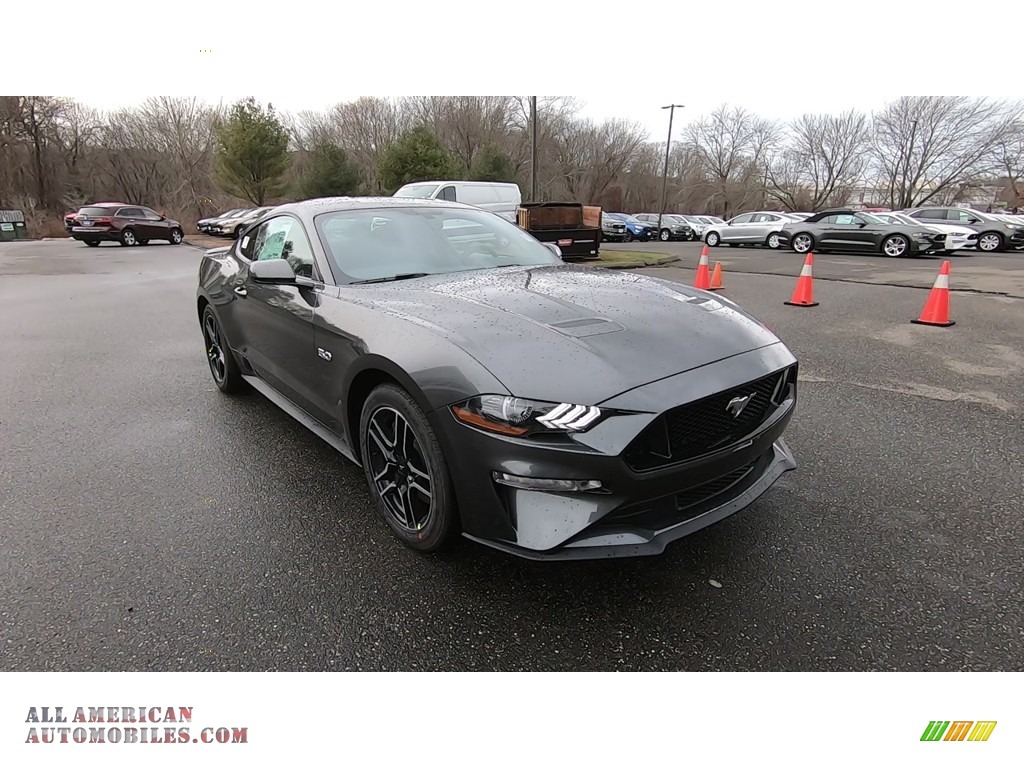 2020 Mustang GT Fastback - Magnetic / Ebony photo #1