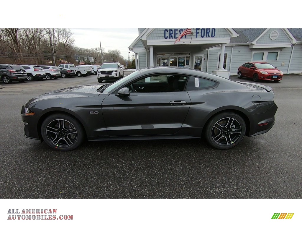 2020 Mustang GT Fastback - Magnetic / Ebony photo #4