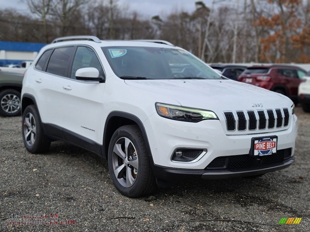 2021 Jeep Cherokee Limited 4x4 in Bright White for sale