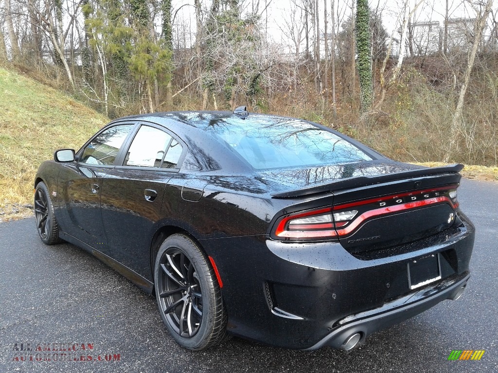 2021 Charger Scat Pack - Pitch Black / Black photo #8