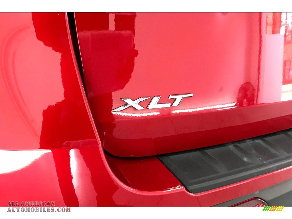 2020 Explorer XLT 4WD - Rapid Red Metallic / Sandstone photo #7