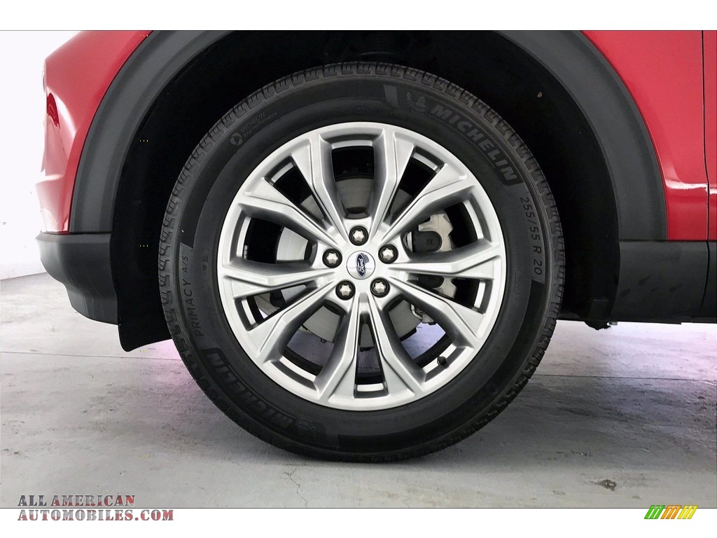 2020 Explorer XLT 4WD - Rapid Red Metallic / Sandstone photo #8