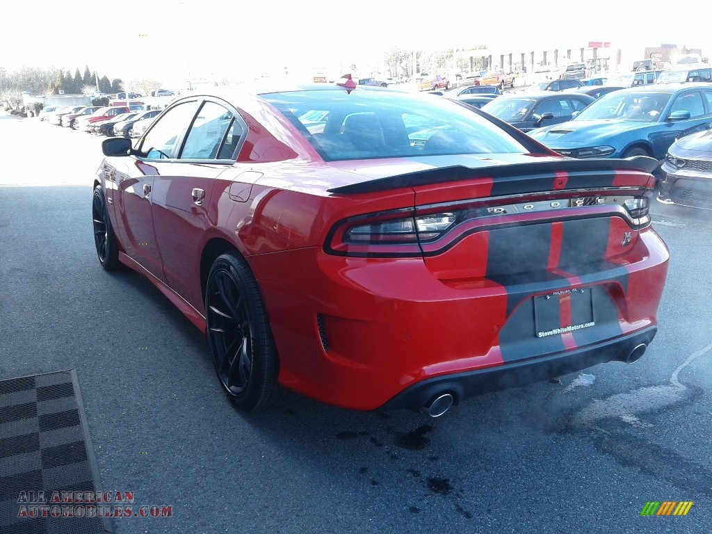 2021 Charger Scat Pack - Torred / Black/Ruby Red photo #9