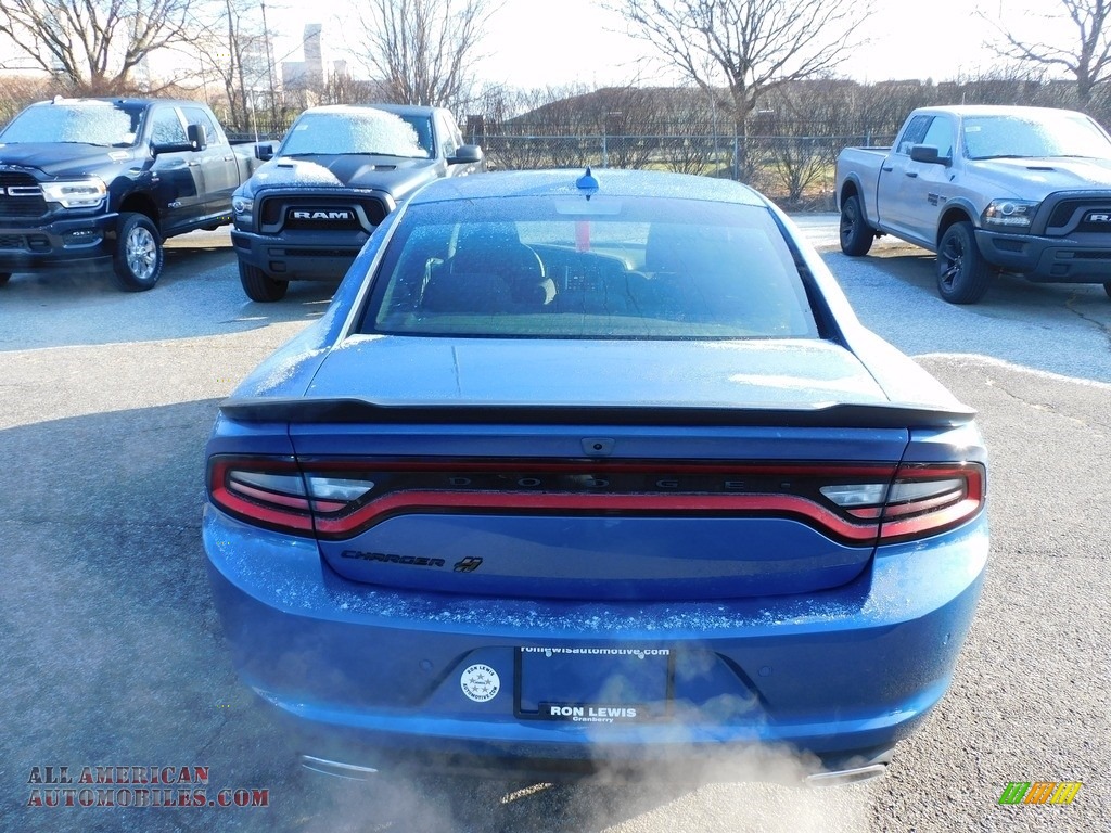 2021 Charger SXT AWD - Frostbite / Black photo #6