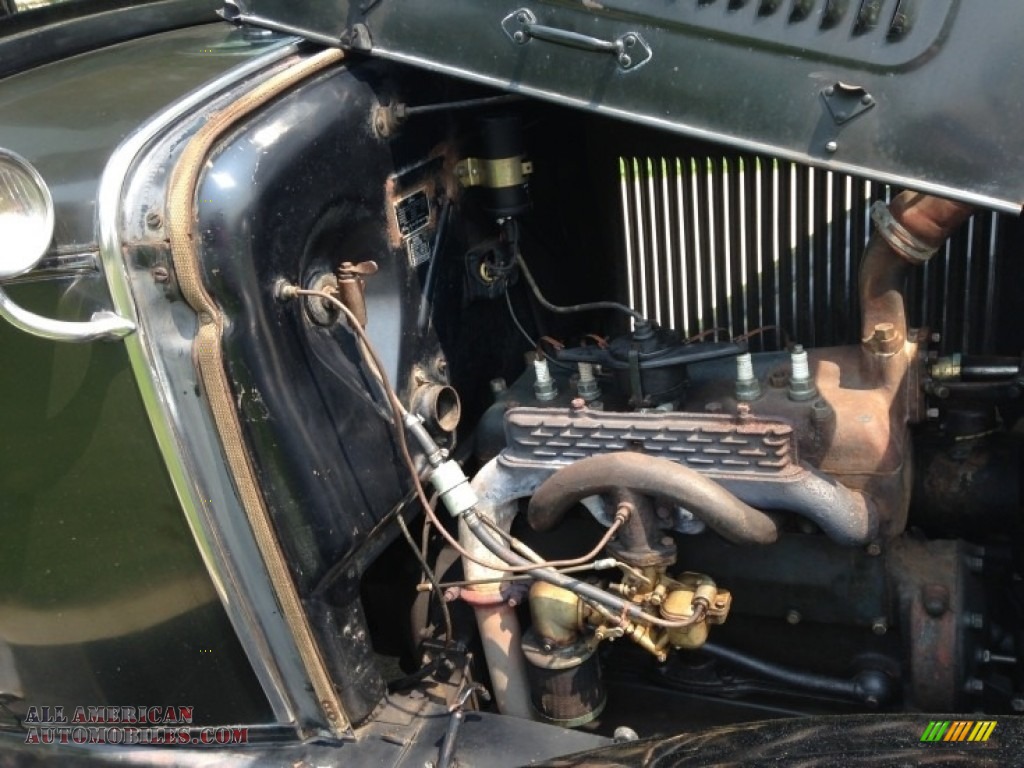1931 Model A Deluxe 5 Window Coupe - Black / Tan photo #5