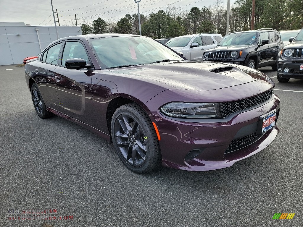 2021 Charger GT AWD - Hellraisin / Black photo #1