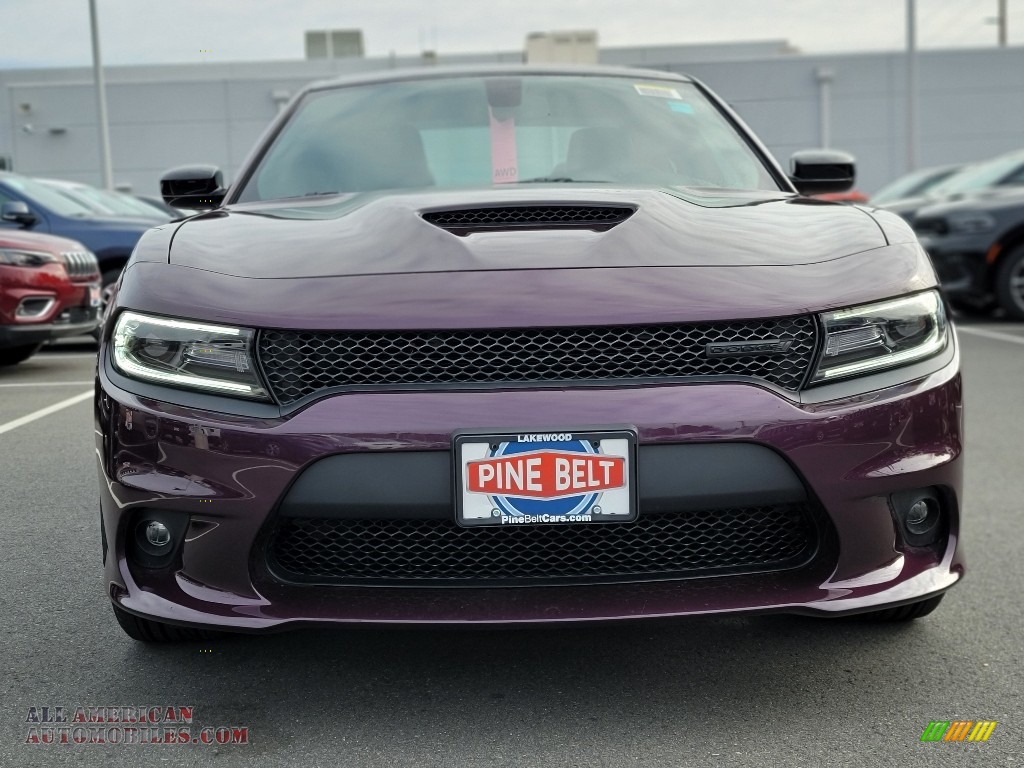 2021 Charger GT AWD - Hellraisin / Black photo #3
