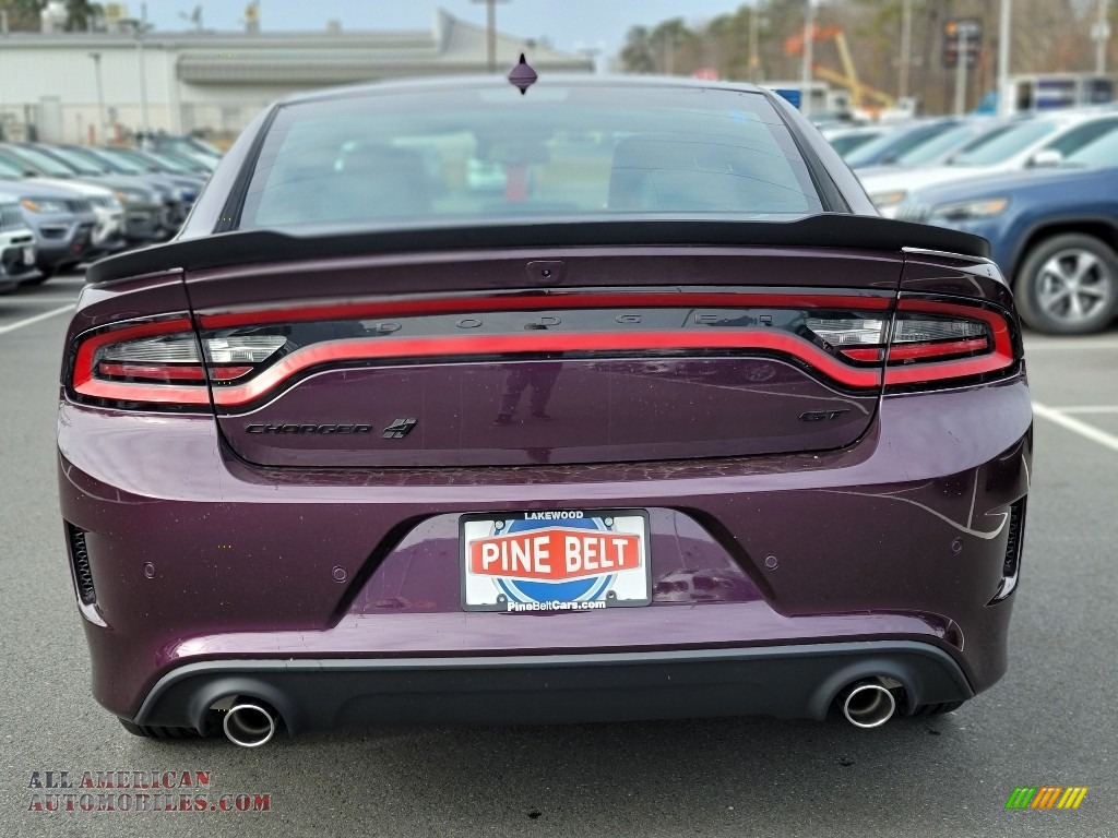 2021 Charger GT AWD - Hellraisin / Black photo #7