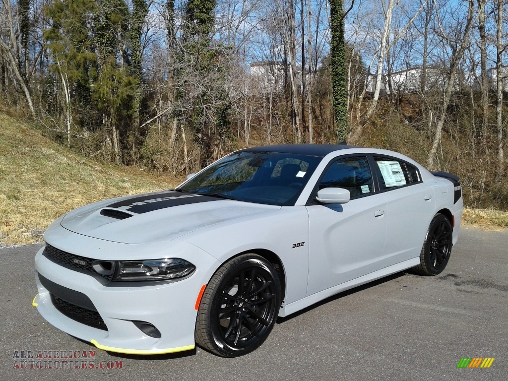 2021 Charger Scat Pack - Smoke Show / Black photo #2