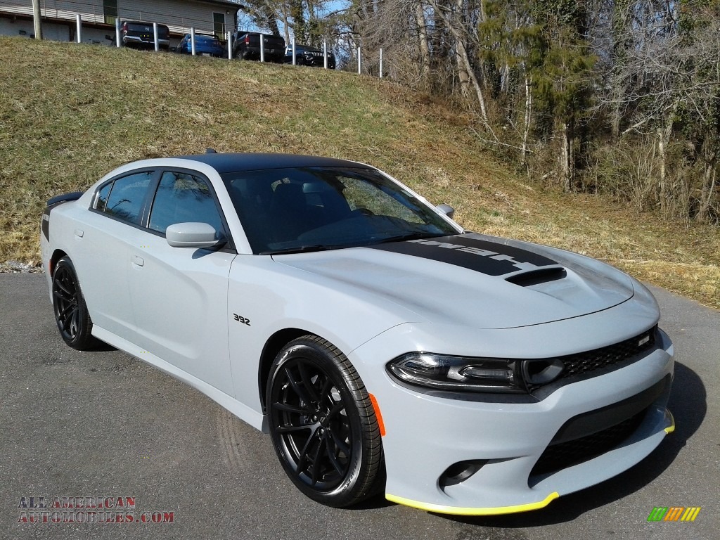 2021 Charger Scat Pack - Smoke Show / Black photo #4