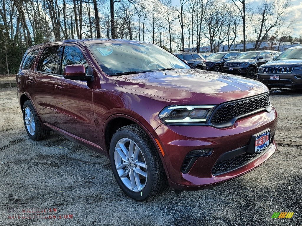 2021 Dodge Durango GT AWD in Octane Red Pearl for sale 522388 All
