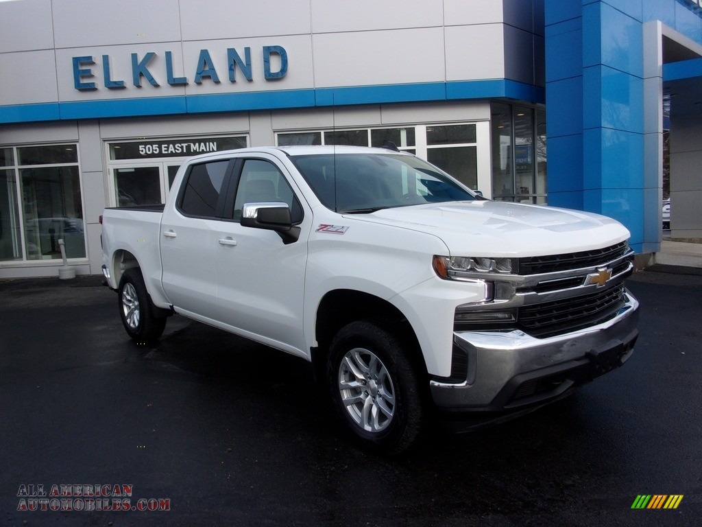 2021 Silverado 1500 LT Crew Cab 4x4 - Summit White / Jet Black photo #1