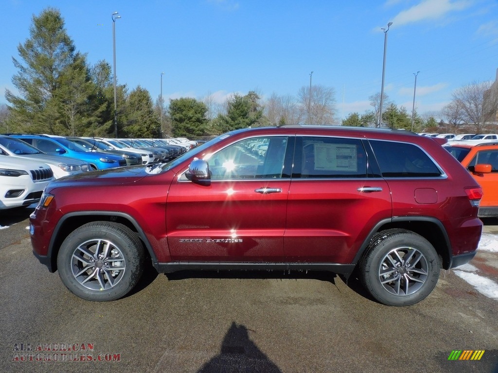 2021 Jeep Grand Cherokee Limited 4x4 in Velvet Red Pearl photo 9