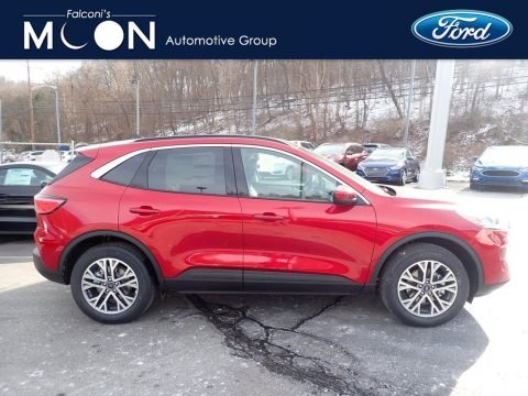 Rapid Red Metallic 2021 Ford Escape SEL 4WD
