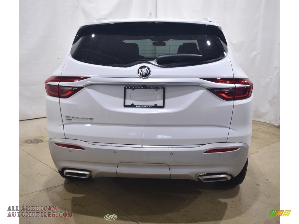 2021 Enclave Essence AWD - White Frost Tricoat / Shale w/Ebony Accents photo #3
