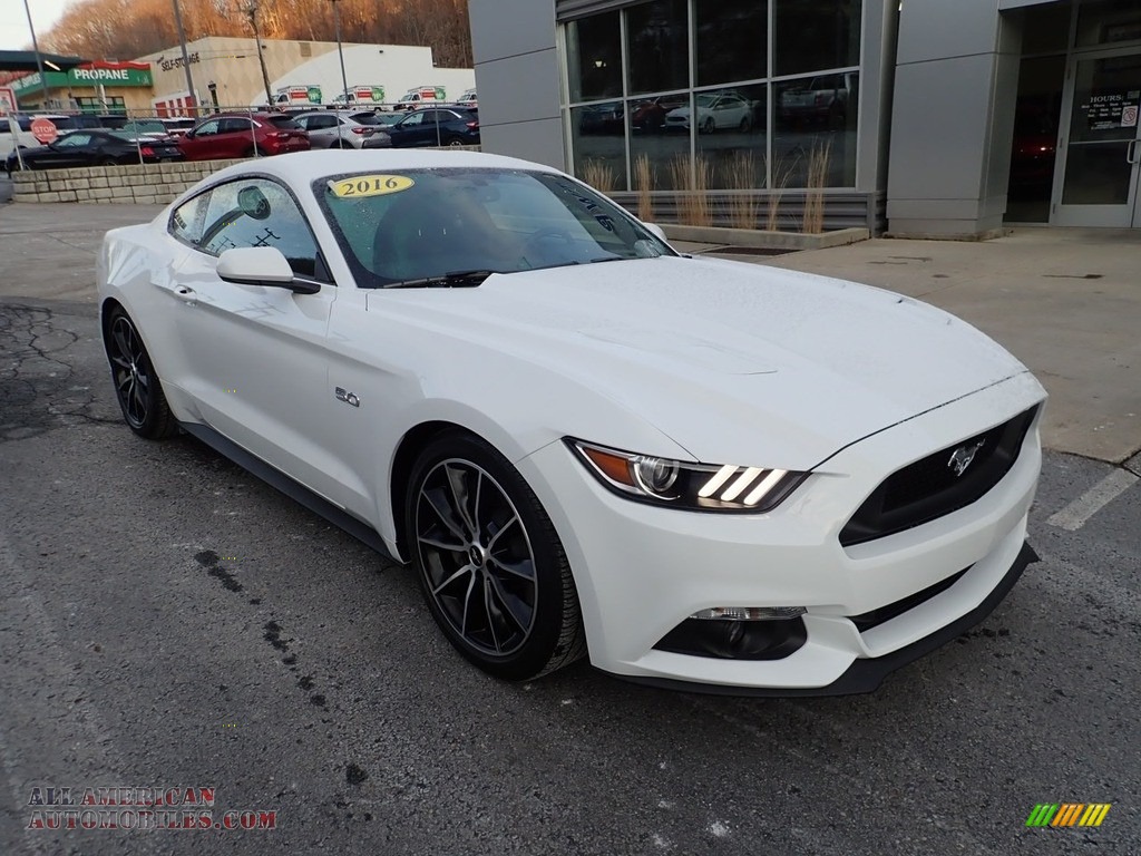 2016 Mustang GT Coupe - Oxford White / Ebony photo #8