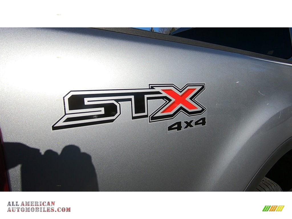 2021 Ranger STX SuperCab 4x4 - Iconic Silver Metallic / Ebony photo #9