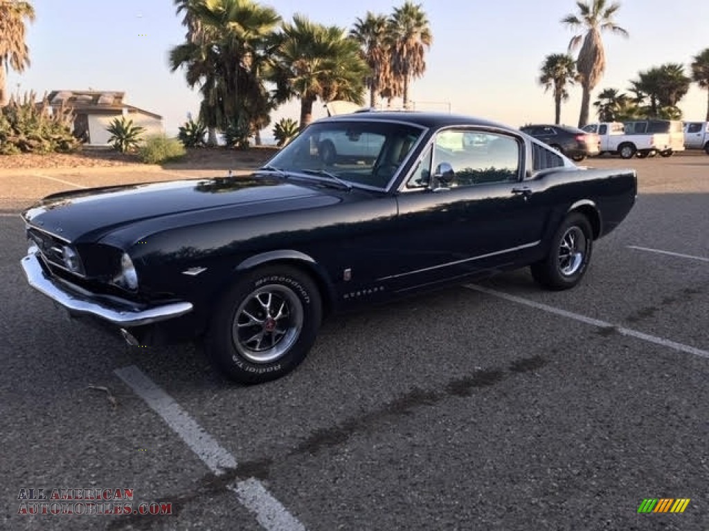 1966 Mustang Coupe - Midnight Blue / Blue/White Pony photo #1