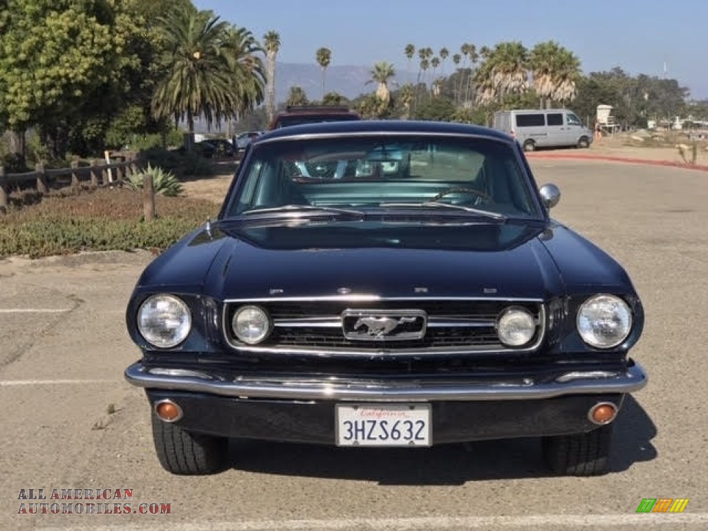 1966 Mustang Coupe - Midnight Blue / Blue/White Pony photo #2