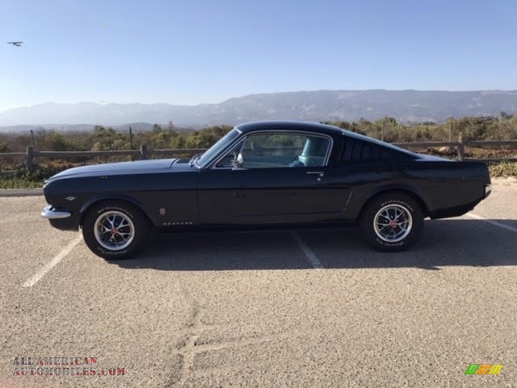 1966 Mustang Coupe - Midnight Blue / Blue/White Pony photo #8