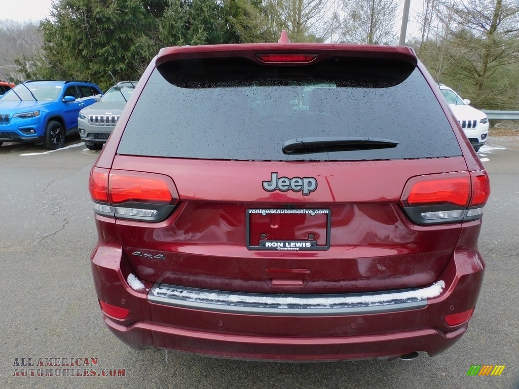 2021 Grand Cherokee Limited 4x4 - Velvet Red Pearl / Black photo #6