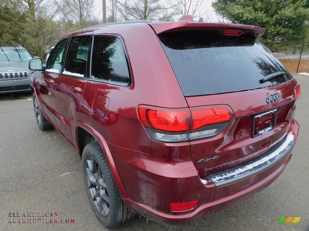 2021 Grand Cherokee Limited 4x4 - Velvet Red Pearl / Black photo #8