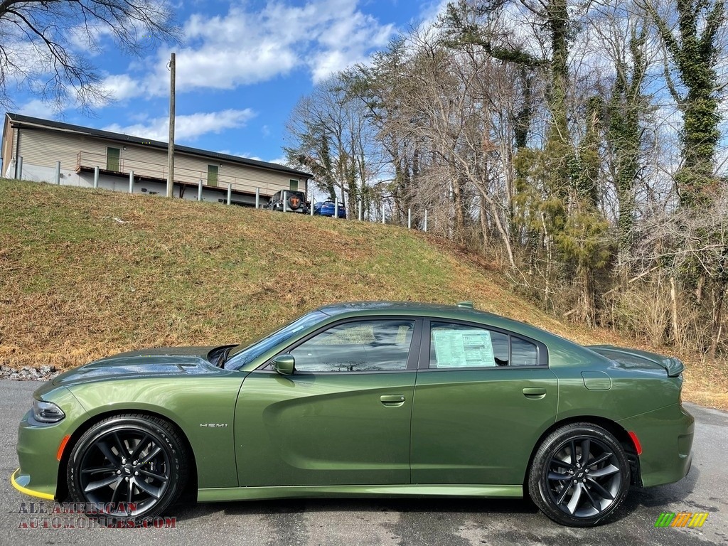 2021 Charger R/T - F8 Green / Black photo #1