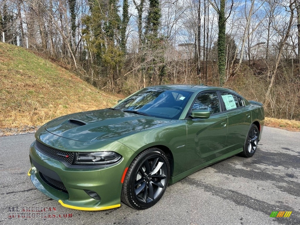 2021 Charger R/T - F8 Green / Black photo #2