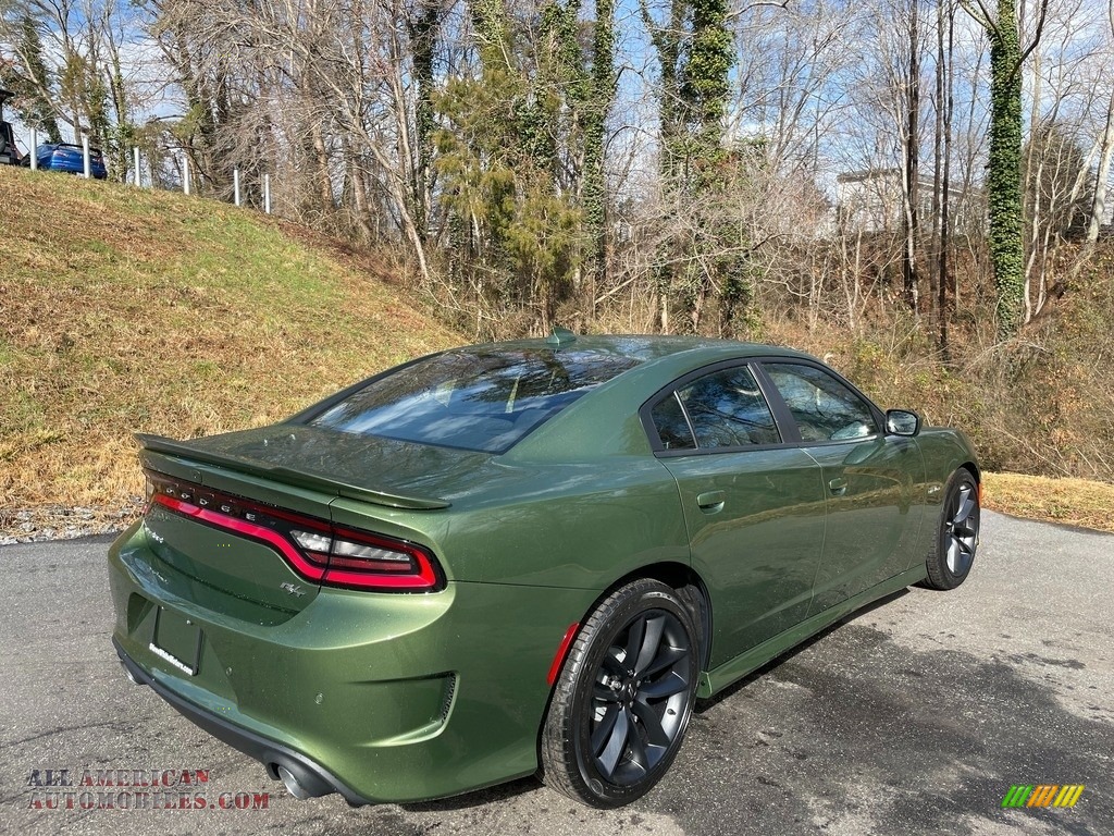 2021 Charger R/T - F8 Green / Black photo #6