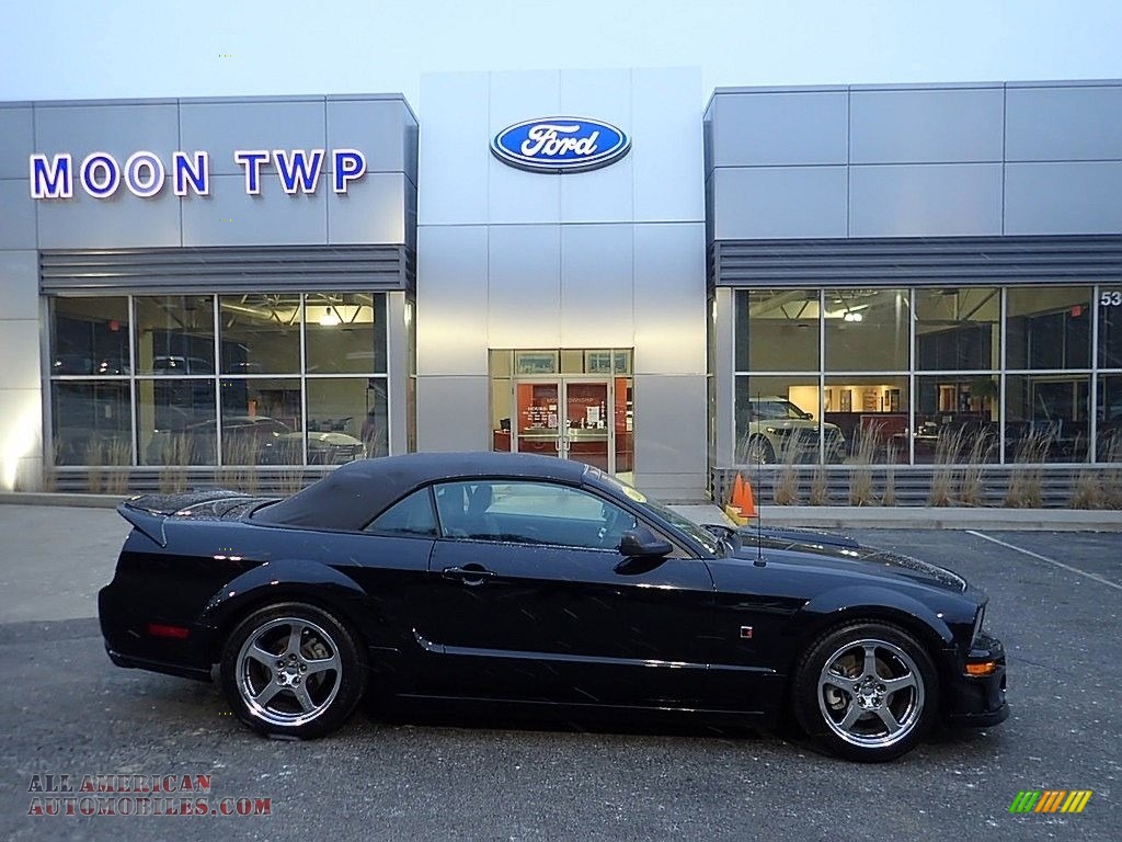 2006 Mustang Roush Stage 2 Convertible - Black / Dark Charcoal photo #1