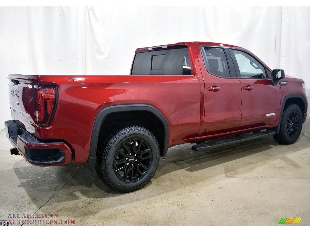 2021 Sierra 1500 Elevation Double Cab 4WD - Cayenne Red Tintcoat / Jet Black photo #2