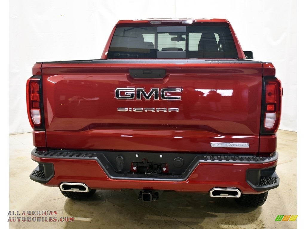 2021 Sierra 1500 Elevation Double Cab 4WD - Cayenne Red Tintcoat / Jet Black photo #3