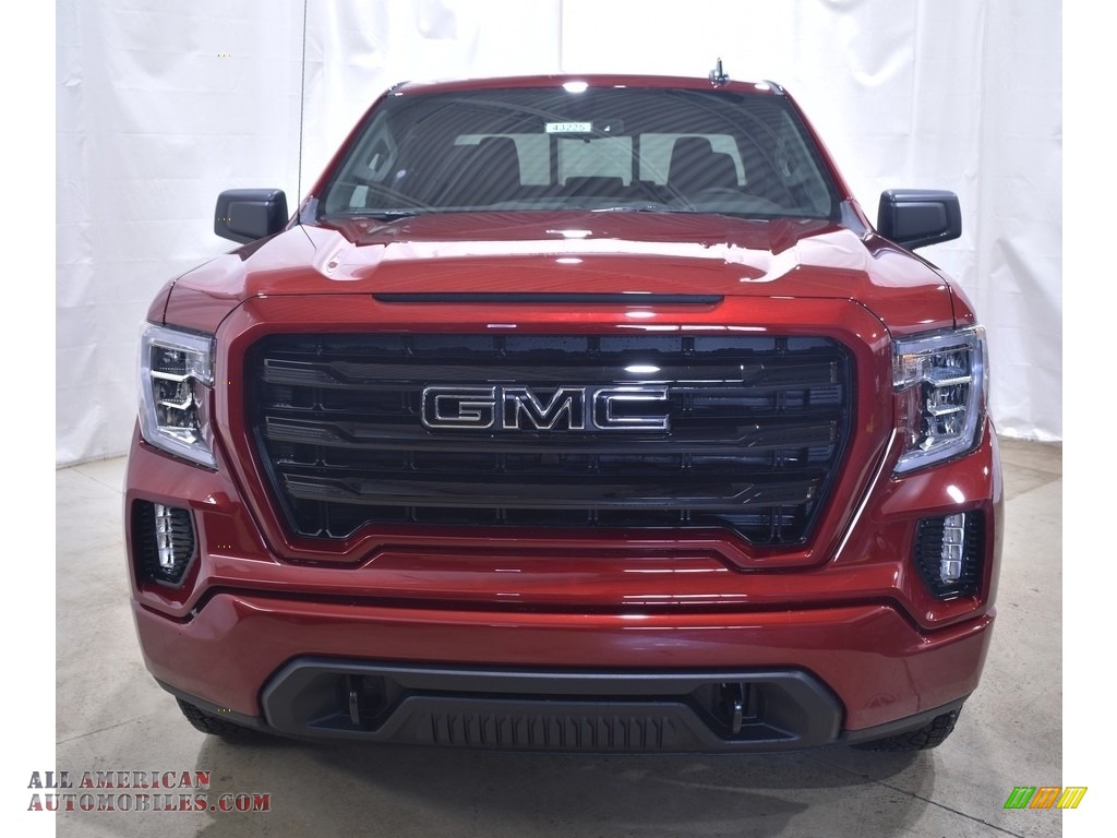 2021 Sierra 1500 Elevation Double Cab 4WD - Cayenne Red Tintcoat / Jet Black photo #4