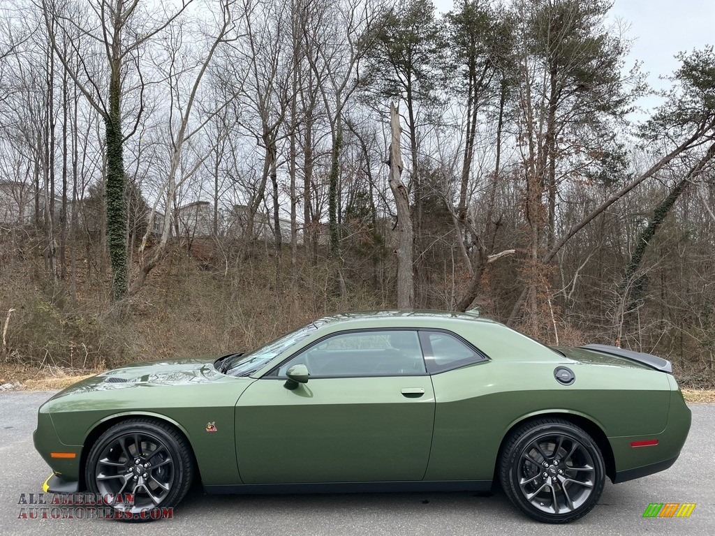 2021 Challenger R/T Scat Pack - F8 Green / Black photo #1