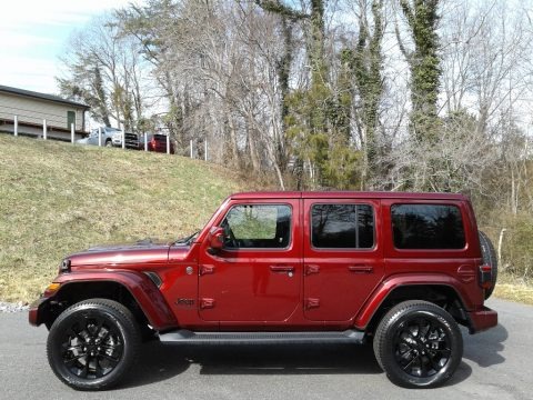 Snazzberry Pearl 2021 Jeep Wrangler Unlimited Sahara High Altitude 4x4