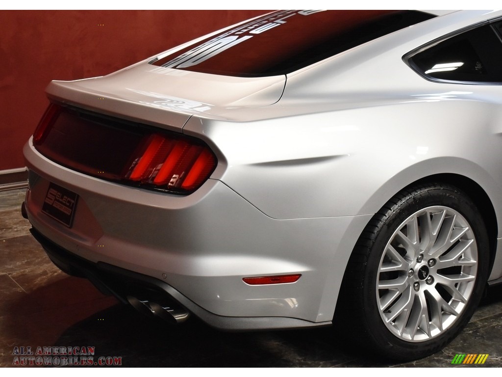 2016 Mustang GT Coupe - Ingot Silver Metallic / Ebony photo #5