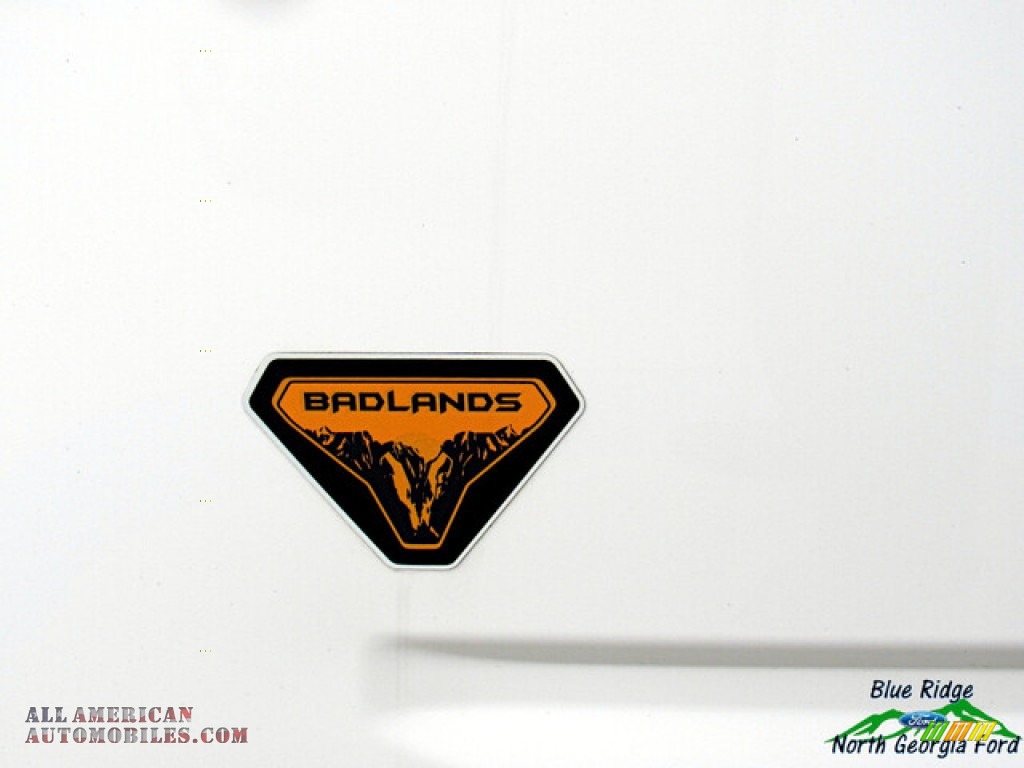 2021 Bronco Sport Badlands 4x4 - Oxford White / Ebony/Roast photo #19