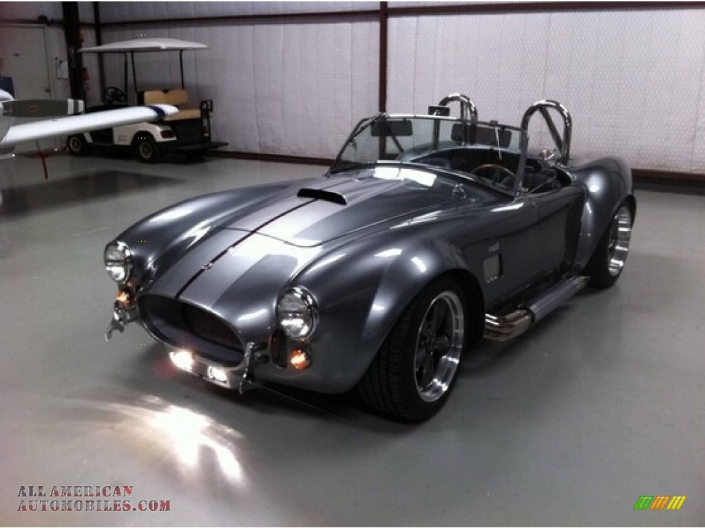 1965 Cobra Factory 5 Roadster Replica - Silver/Gray / Black photo #4
