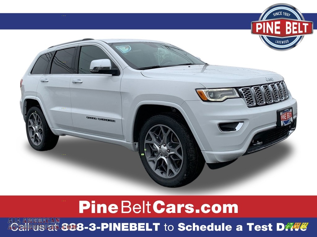 2021 Jeep Grand Cherokee Overland 4x4 in Bright White for sale photo 8