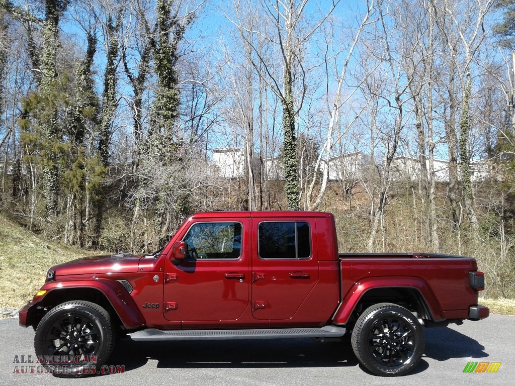 Snazzberry Pearl / Black/Steel Gray Jeep Gladiator High Altitude 4x4