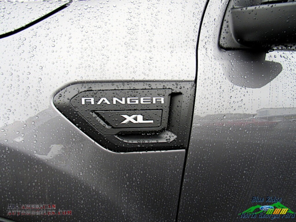 2021 Ranger XL SuperCrew - Carbonized Gray Metallic / Ebony photo #24