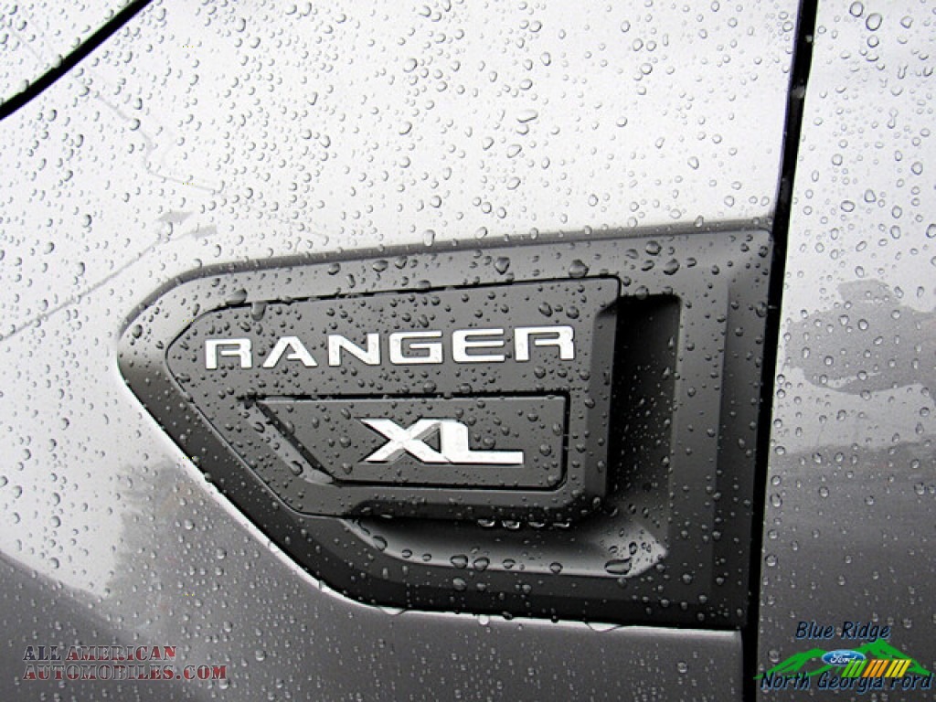 2021 Ranger XL SuperCrew - Carbonized Gray Metallic / Ebony photo #29