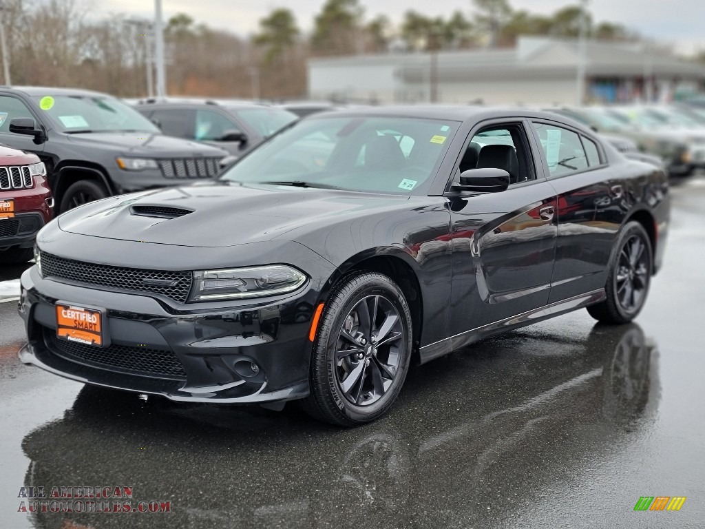 2020 Charger GT AWD - Pitch Black / Black photo #20