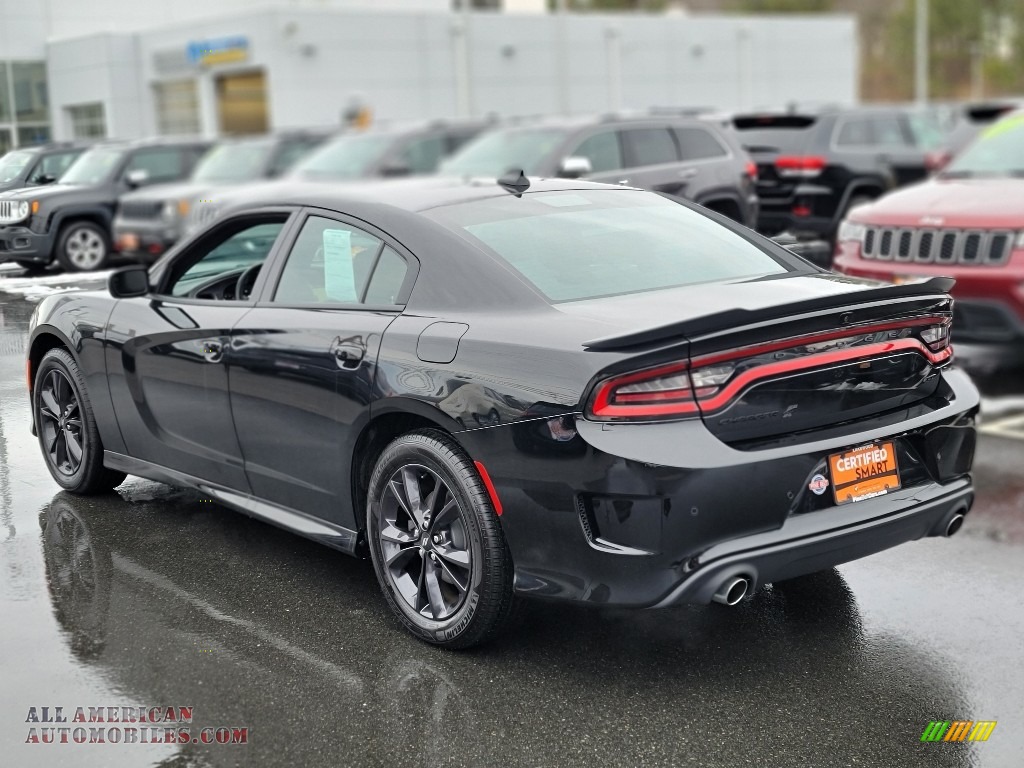 2020 Charger GT AWD - Pitch Black / Black photo #22