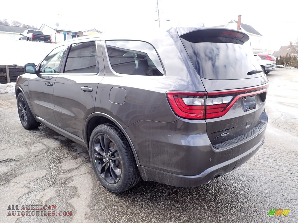 2021 Durango R/T AWD - Granite Metallic / Black photo #4