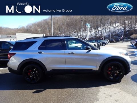 Iconic Silver Metallic 2021 Ford Explorer ST 4WD