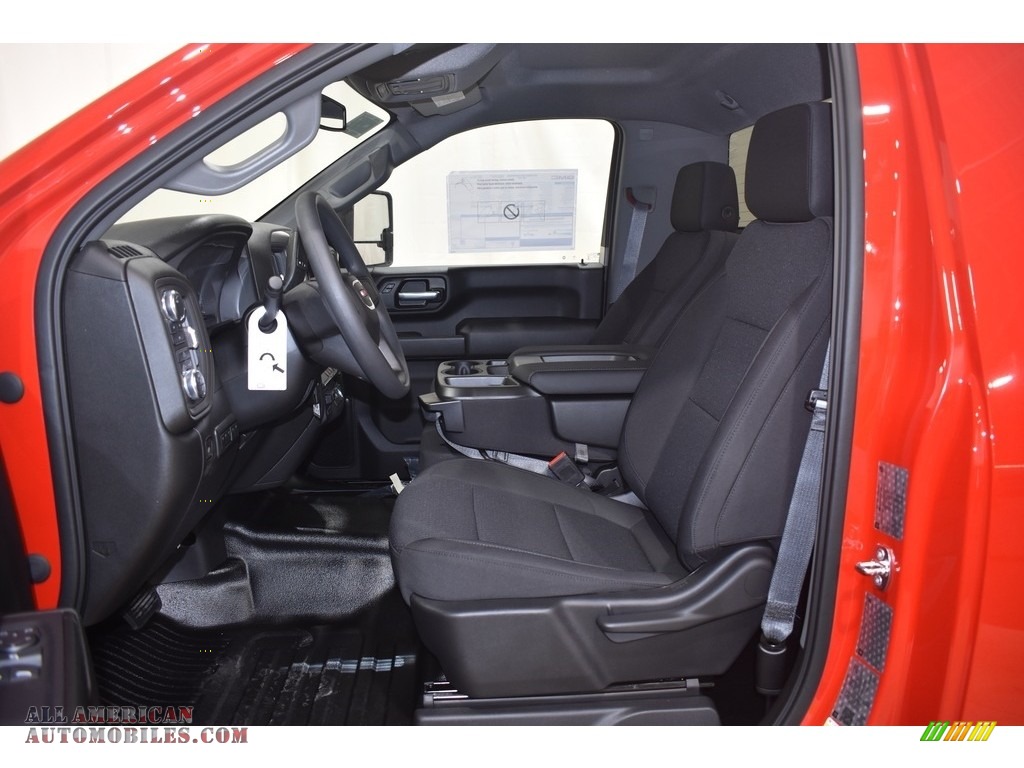 2021 Sierra 2500HD Regular Cab 4WD - Cardinal Red / Jet Black photo #6