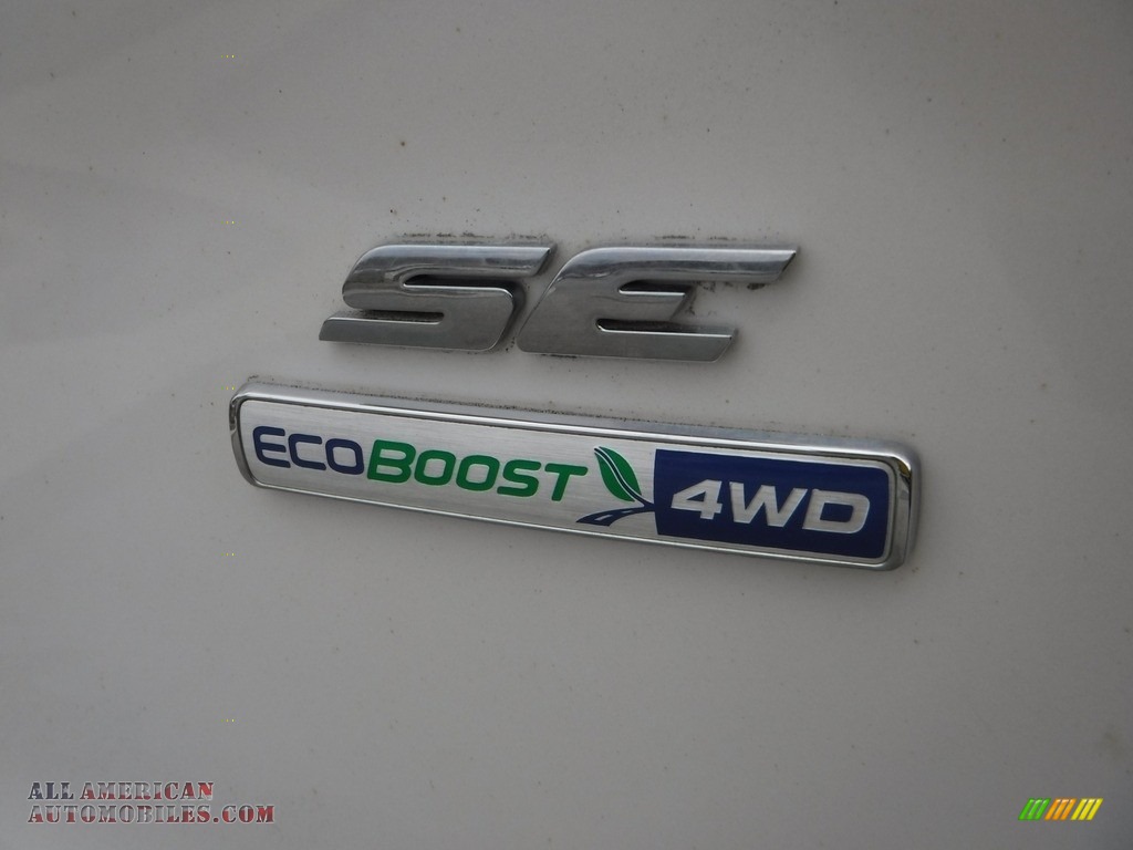 2016 Escape SE 4WD - Oxford White / Charcoal Black photo #13