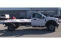 Ford F550 Super Duty XL Regular Cab Chassis Oxford White photo #4